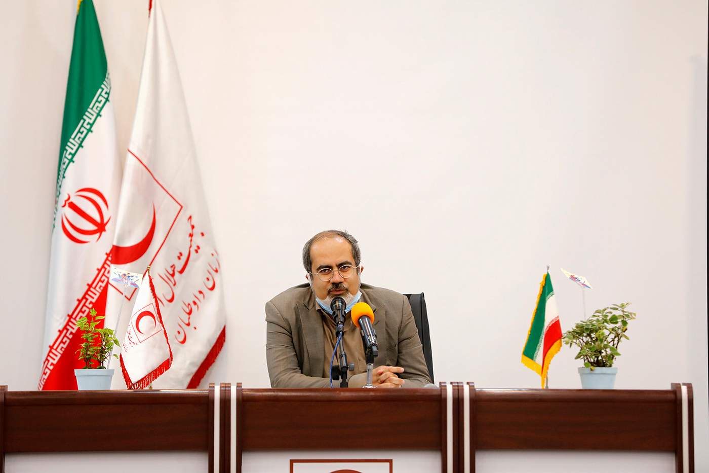 سومین نشست خبری سخنگوی جمعیت هلال احمر/گزارش تصویری